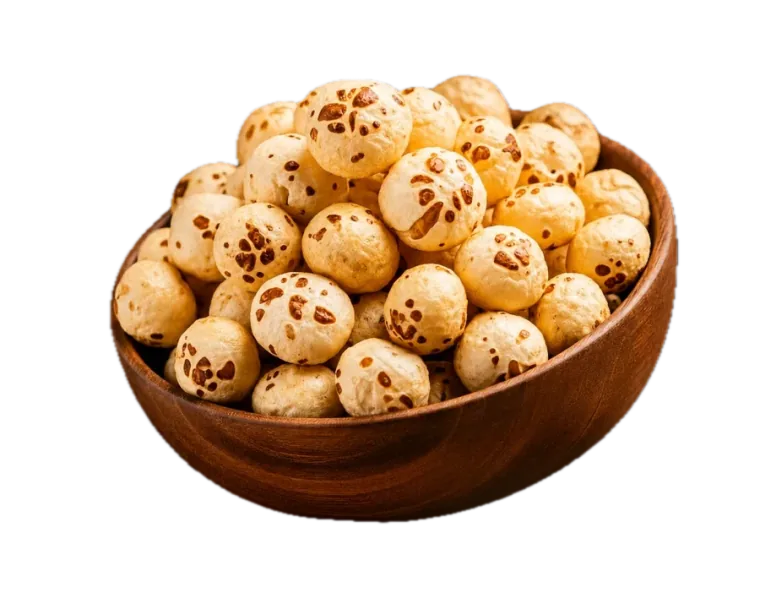 Bowl filled with roasted makhana